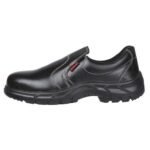 Black Karam FS04BL(SWSAPN)-07 ISI Marked Men Executive Leather Safety Shoe