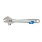 ADJUSTABLE WRENCHES - FULLY POLISHED CHROME PLATED - 150 MM
