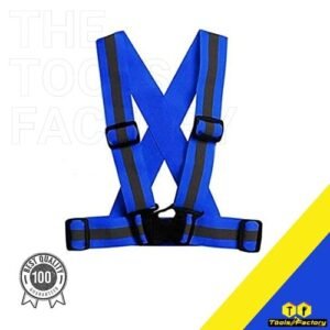 Reflective Adjustable Vest Belt-Blue