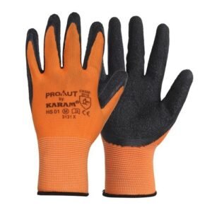 Karam HS01(L) 250 mm Large Orange Supported Hand Gloves
