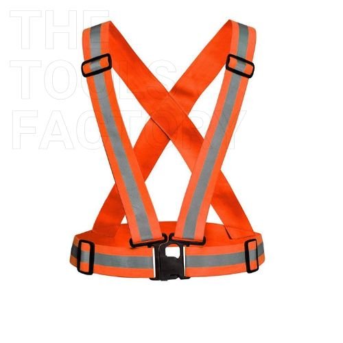High Visibility Jacket Vest Belt 1 Reflective Jacket Vest belt – Orange