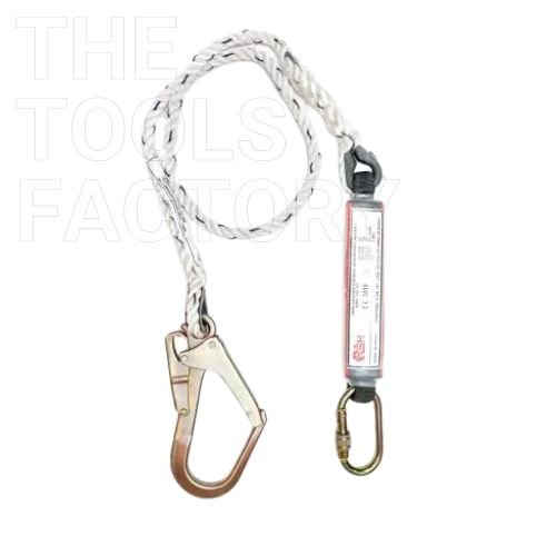 Fall Protection Safety Lanyard 1 single-lanyard-with-shock-absorber-ttf