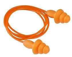 3M 18dB Orange Reusable Corded Ear Plug, 1270 (Pack of 10)