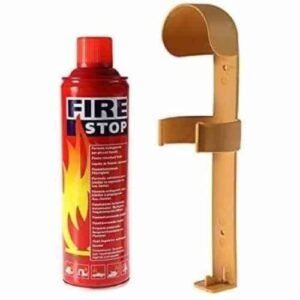 Bsafe 500ml Aluminium Fire Extinguisher Spray with Stand