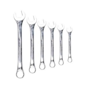 Eastman 6 Pcs E-2004 Chrome Vanadium Steel Combination Spanner Set with Chrome Plated Finish, Kit-04-60M
