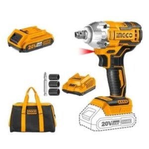 Ingco 20V 220Nm Lithium-Ion Cordless Impact Driver & Wrench, CIWLI20208