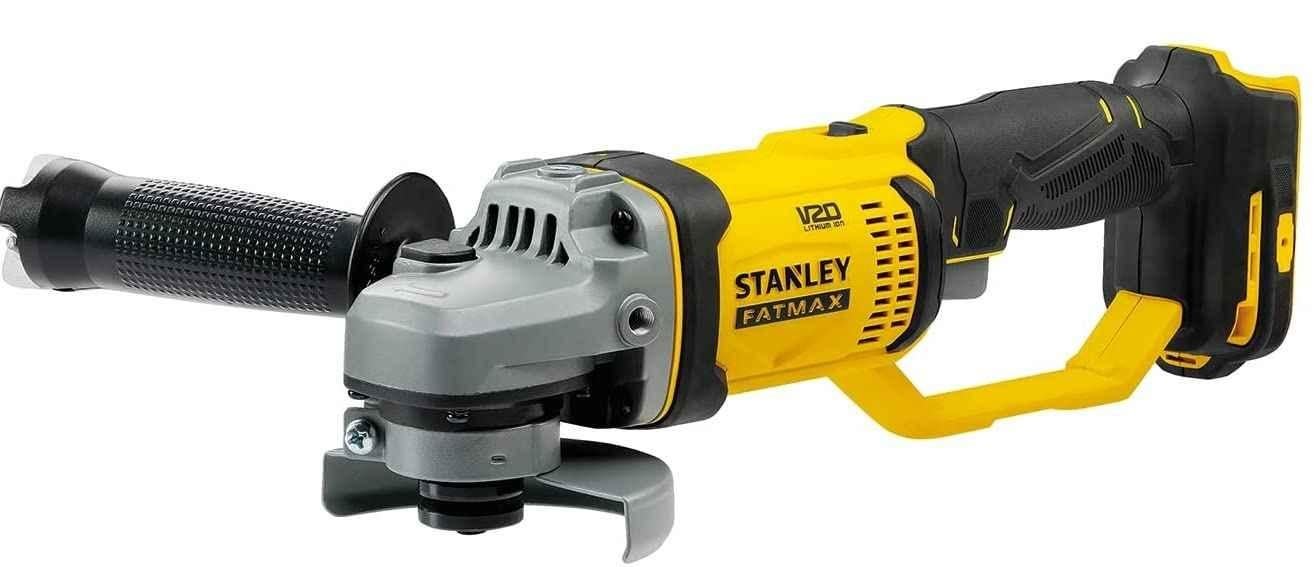 Stanley Fatmax 20V 2Ah 100mm 9000rpm Cordless Brushed Grinder, SCG400-B1 1 Stanley Fatmax 20V 2Ah 100mm 9000rpm Cordless Brushed Grinder, SCG400-B1