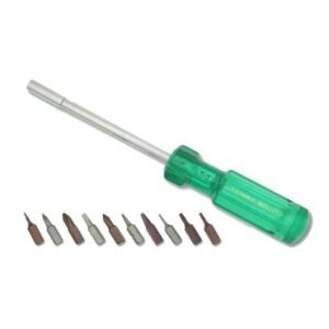 Taparia 8x125mm Bit Driver Set, BDS 125